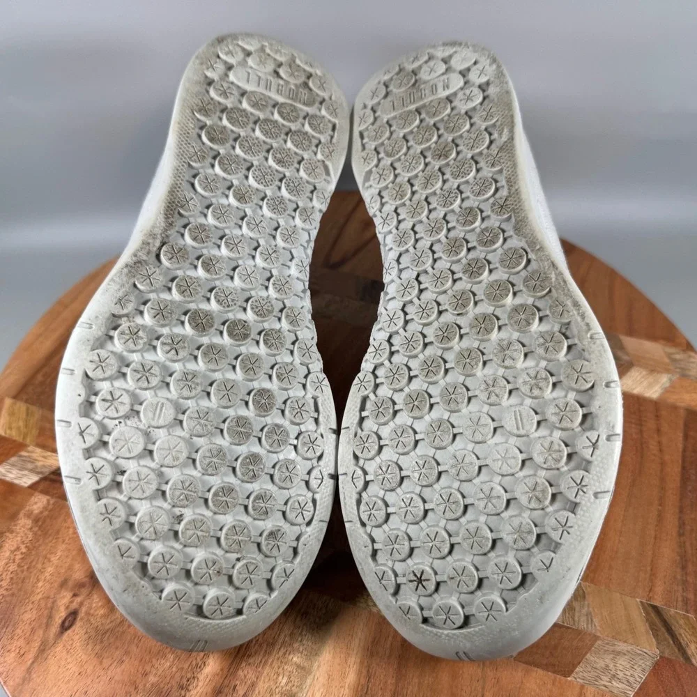 NOBULL Canvas Trainer Sand Tan‎ Womens 7.5 Mens 6 Low Top Gym Sneaker